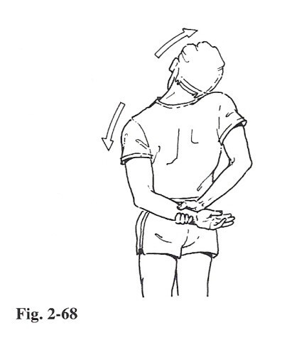 stretch dagelijks je nek spieren